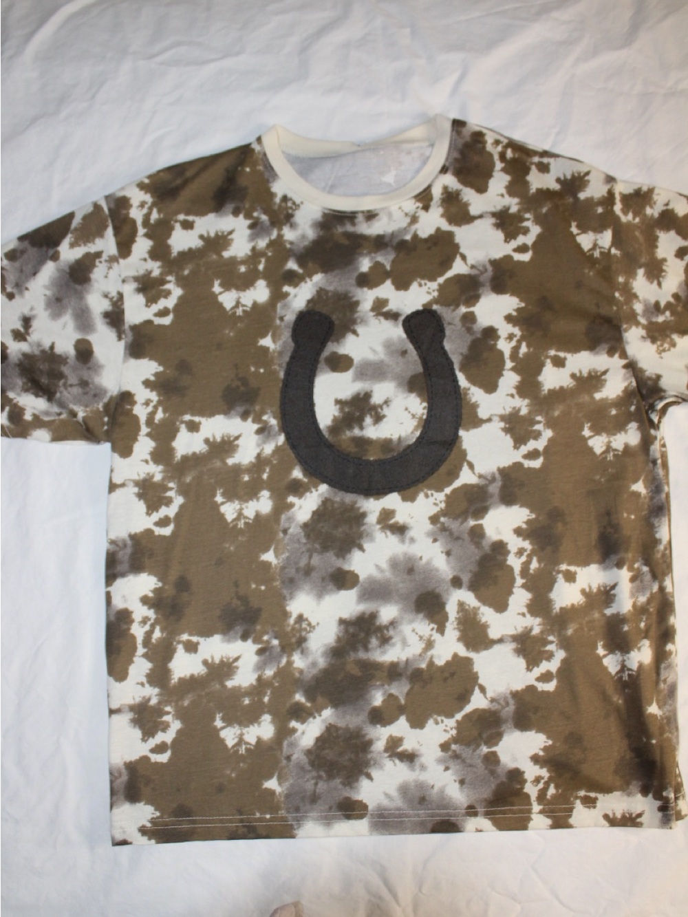True Religion Gray Logo Tee
